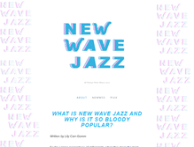Tablet Screenshot of newwavejazz.com